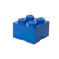 LEGO - Opbergbox Brick 4, Blauw - LEGO