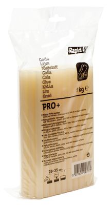 Rapid Lijmpatronen PRO+, Lichtgeel Ø12mm 1kg