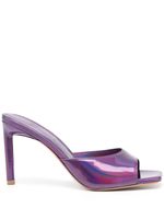 BETTINA VERMILLON mules Jane à design irisé - Violet