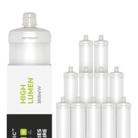 S-Series - Set van 12 LED TL armaturen 150cm - IP65 Waterdicht - 32 Watt 5120 Lumen (160lm/W) - 6500K Daglicht wit - Koppelbaar - IK07 - S-Series Tri-Proof plafondverlichting