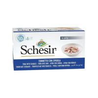 SCHESIR Tonijn met zeebaars in gelei - kattennatvoer - 6x50g