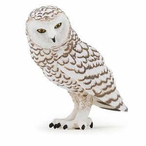 Plastic Papo dier sneeuw uil 6 cm