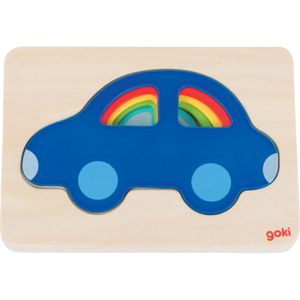 auto lagenpuzzel, 5 stukjes