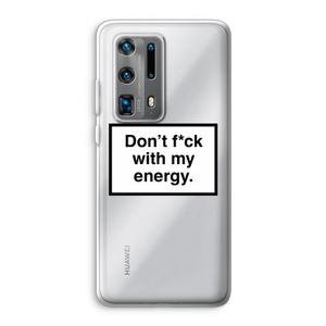 My energy: Huawei P40 Pro Plus Transparant Hoesje