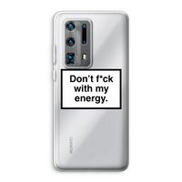 My energy: Huawei P40 Pro Plus Transparant Hoesje