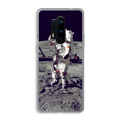 Spaceman: OnePlus 8 Pro Transparant Hoesje