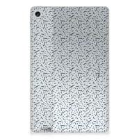 Lenovo Tab M10 Plus (3e generatie) Hippe Hoes Stripes Dots