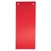 RED AEROBIC MAT WITH HOLES