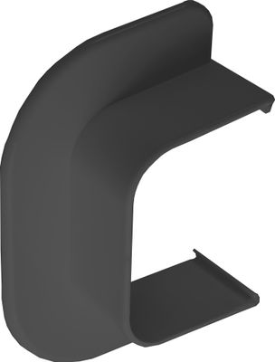 CANALIT Plafond/wand eindstuk 65x50mm antraciet grijs RAL7016