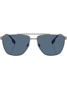 Burberry Eyewear lunettes de soleil Blaine à monture pilote - Gris