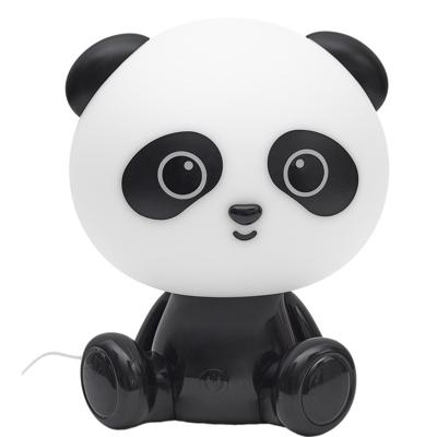 Home Deco Kids Nachtlampje Led - Pandabeer - USB - oplaadbaar - aan/uit knop - wit - 24 cm
