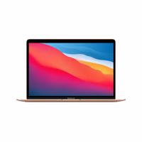 Refurbished MacBook Air 13 inch M1 8 Goud Licht gebruikt - thumbnail