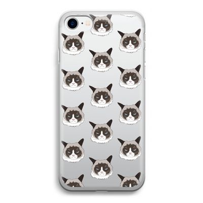 It's a Purrr Case: iPhone SE 2020 Transparant Hoesje