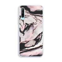 Roze stroom: Huawei P Smart Pro Transparant Hoesje