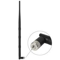 Hoge kwaliteit 15dBi RP-SMA Antenne voor Router Netwerk (3 secties)(zwart)