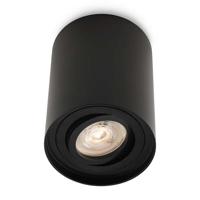 LED-opbouwspot Centra zwart GU10