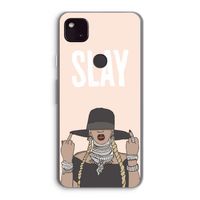 Slay All Day: Google Pixel 4a 5G Transparant Hoesje