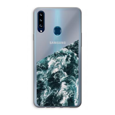 Zee golf: Samsung Galaxy A20s Transparant Hoesje