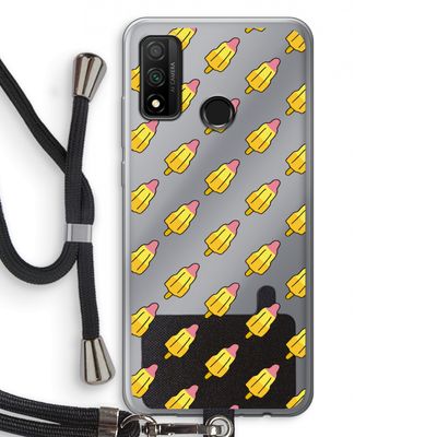 Waterijsjes: Huawei P Smart (2020) Transparant Hoesje met koord
