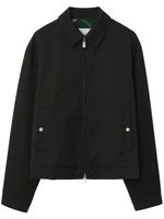 Burberry veste Harrington en coton - Noir