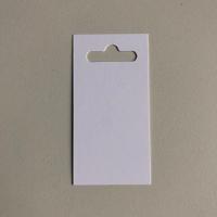 Scankaartje 45x90mm met euroloch 1000