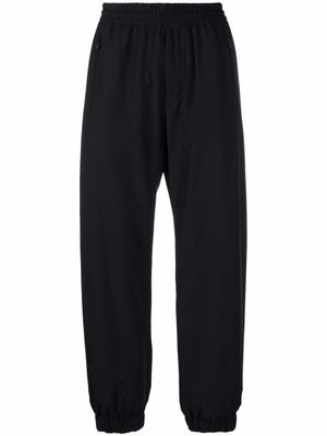 Moncler Grenoble pantalon à fermeture zippée - Noir