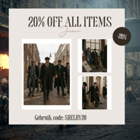 Wollen herenjas - maat XXl | Zwart | Shelby Brothers Store