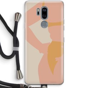 Bikini body: LG G7 Thinq Transparant Hoesje met koord