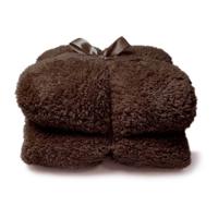 Teddy plaid rocky brown 150x200 cm - Unique living