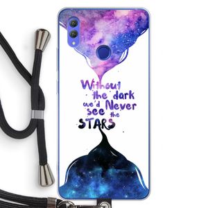 Stars quote: Honor Note 10 Transparant Hoesje met koord