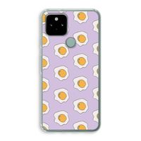 Bacon to my eggs #1: Google Pixel 5 Transparant Hoesje