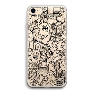 Vexx Black City : iPhone 7 Transparant Hoesje