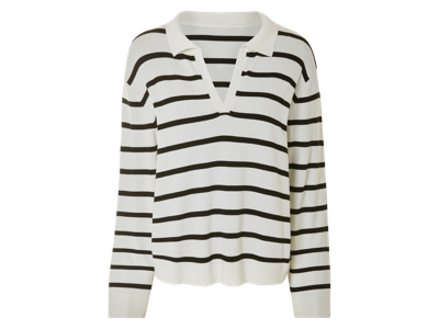 esmara Gebreide dames trui (Wit, XS (32/34))