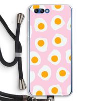 Dancing eggs: Honor 10 Transparant Hoesje met koord