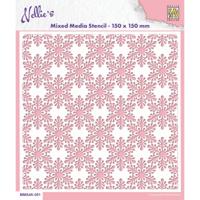 Nellie's Choice • stencil snowflakes
