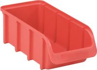 Hunersdorff Magazijnbak | L216/183xB102xH74mm | PP rood | stapelbaar | 18 stuks - 682100 682100