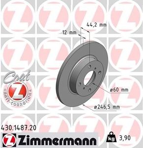 Remschijf Coat Z 430148720