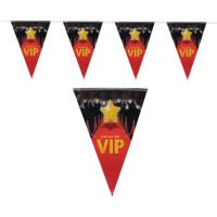 VIP thema vlaggenlijn - 5 meter - Feestversiering vlaggetjes - Feestartikelen - plastic
