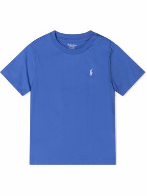 POLO RALPH LAUREN KIDS t-shirt à motif Polo Pony signature - Bleu