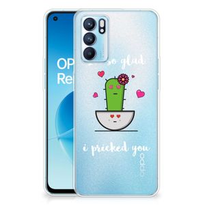 OPPO Reno 6 5G Telefoonhoesje met Naam Cactus Glad