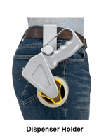 Dozensluiter voor 50mm tape ERGO - 6 stuks