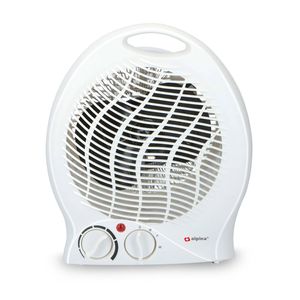 Alpina Ventilatorkachel - Draagbaar - 2000 Watt - 2 Warmtestanden - Anti-Oververhitting - Wit