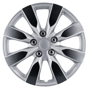 Wieldoppenset Arkansas 15-inch zilver/gunmetal PP1425SG