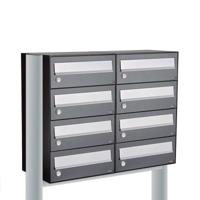 Allux Hive Set 2-Breed, 4-Hoog Op Statief Antraciet - 40030065_2x4s