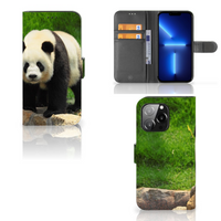 iPhone 13 Pro Telefoonhoesje met Pasjes Panda