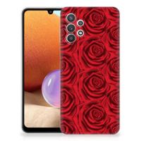 Samsung Galaxy A32 4G | A32 5G Enterprise Editie | TPU Case | Red Roses