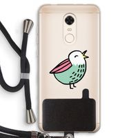 Birdy: Xiaomi Redmi 5 Transparant Hoesje met koord