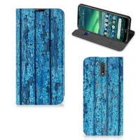 Nokia 2.3 Book Wallet Case Wood Blue