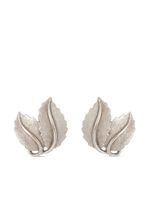Susan Caplan Vintage boucles d'oreilles clips Trifari (années 1960) - Argent Susan Caplan Vintage boucles d'oreilles clips Trifari (années 1960) - Argent