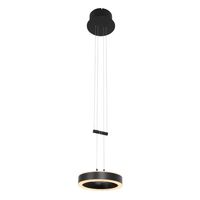 Steinhauer Hanglamp Piola 1 lichts  Ø 15 cm zwart - thumbnail